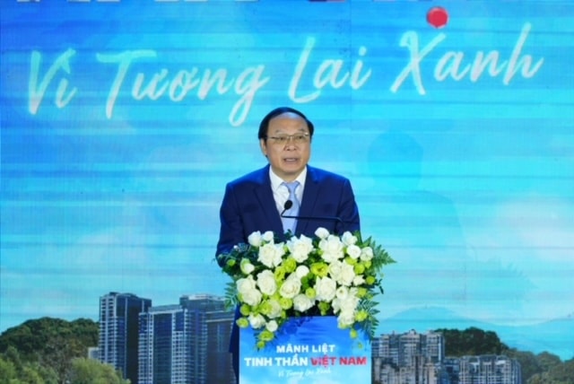 Thứ trưởng Bộ Tài nguyên và Môi trường Lê Công Thành đánh giá cao chiến dịch đầy cảm hứng của Vingroup.