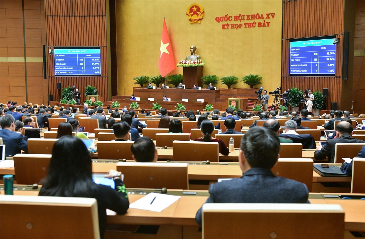 Quang cảnh phiên họp