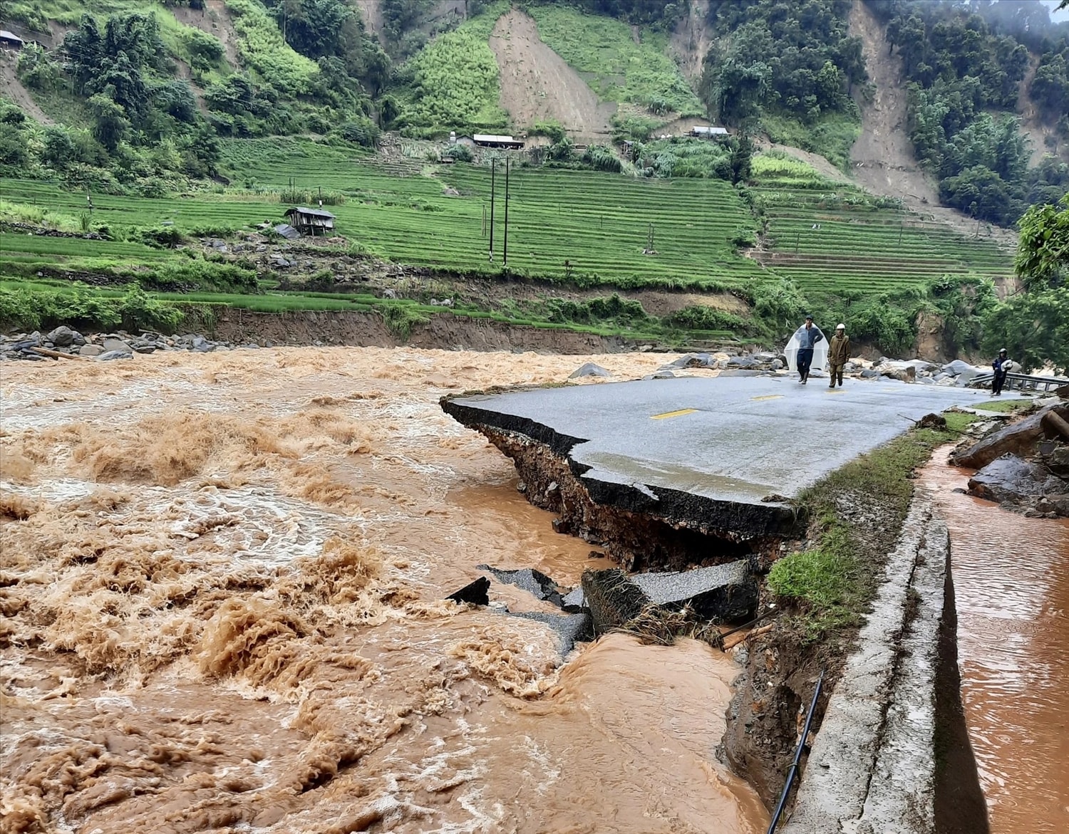(TH) Chủ động ứng phó với đợt mưa lớn tại khu vực Bắc Bộ