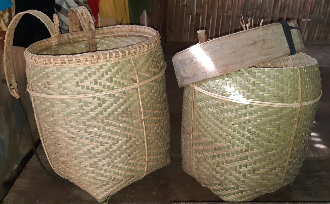 Nghề đan gùi của người Chăm ở Lạc Tánh 