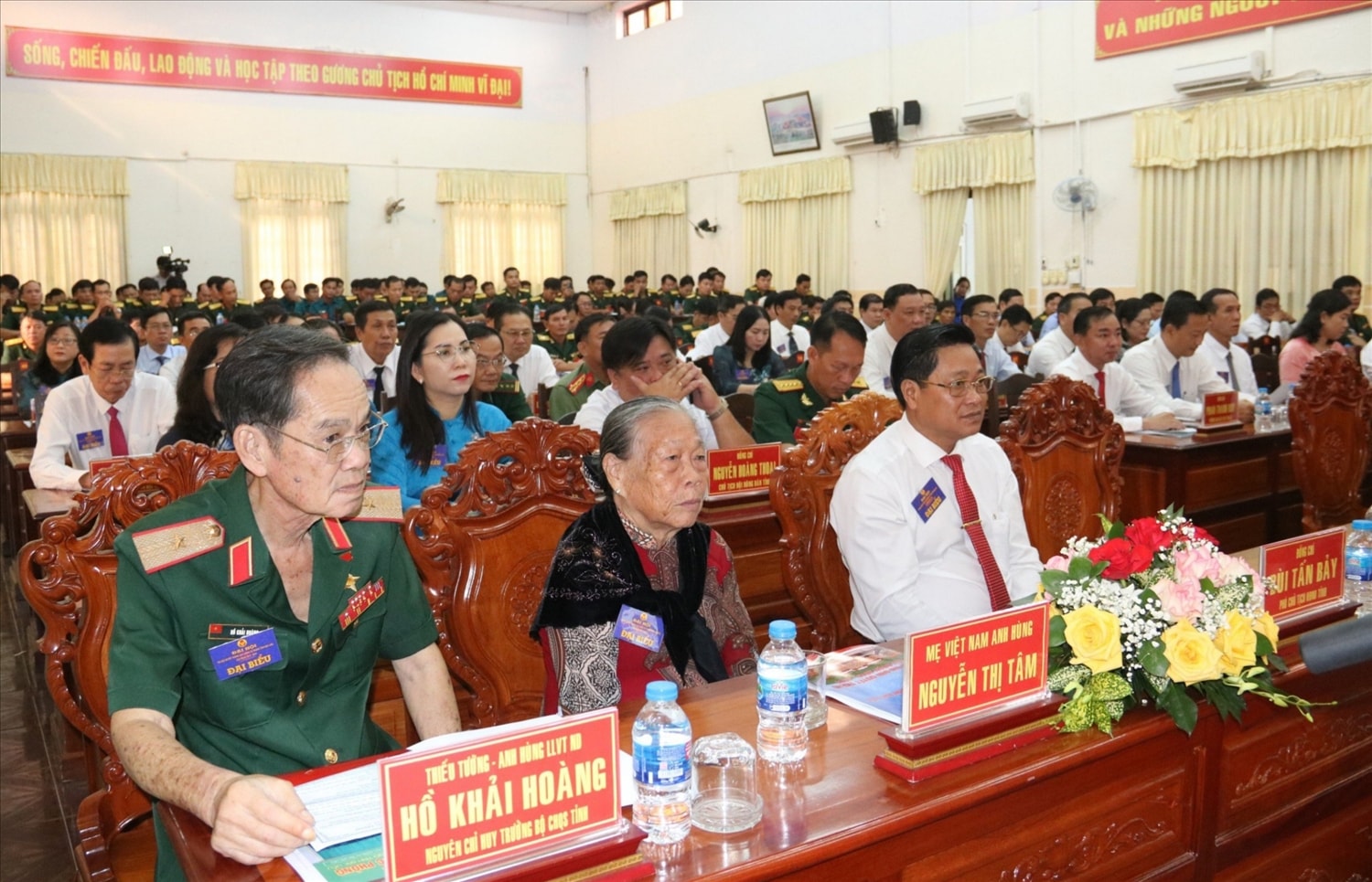 Các đại biểu Đại hội thi đua quyết thắng  lực lượng vũ trang  tỉnh Bạc Liêu giai đoạn 2019 - 2024
