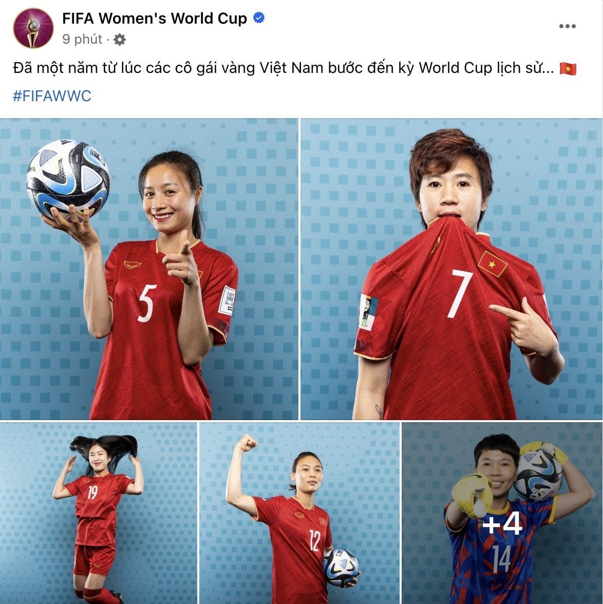 FIFA đăng bài về đội tuyển nữ Việt Nam (Ảnh IT) FIFA đăng bài về đội tuyển nữ Việt Nam (Ảnh IT)