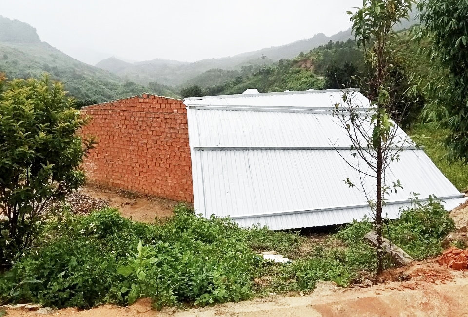 Kon Tum: Bão số 2 gây thiệt hại nhiều công trình giao thông 