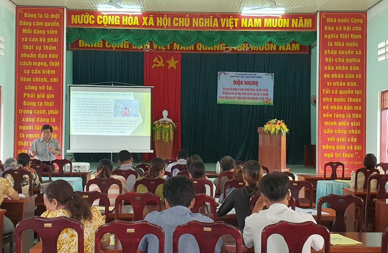 Bình Định: Ban hành Kế hoạch thực hiện Đề án nâng cao năng lực cho đội ngũ báo cáo viên, tuyên truyền viên pháp luật 