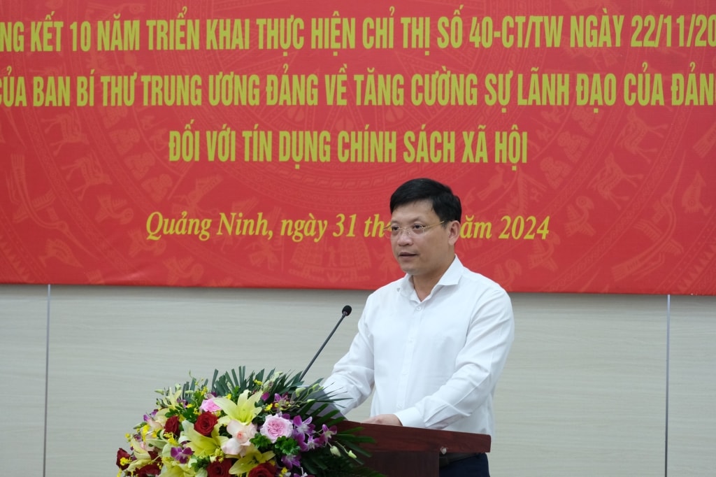 Phó Chủ tịch UBND tỉnh Quảng Ninh Nghiêm Xuân Cường phát biểu chỉ đạo tại Hội nghị Phó Chủ tịch UBND tỉnh Quảng Ninh Nghiêm Xuân Cường phát biểu chỉ đạo tại Hội nghị