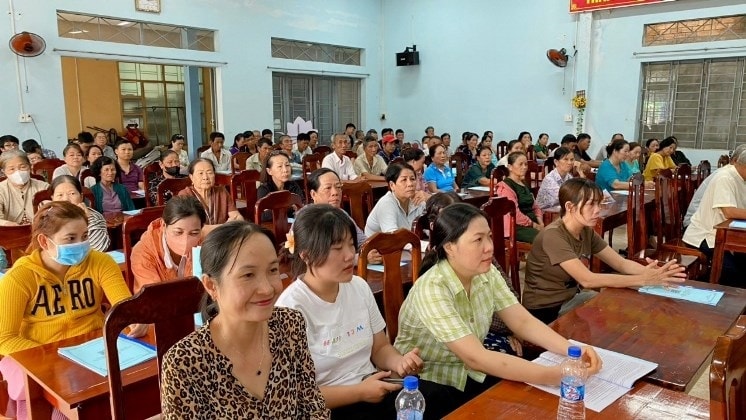 Các đại biểu tham dự hội nghị tại xã Sông Thao, huyện Trảng Bom. Các đại biểu tham dự hội nghị tại xã Sông Thao, huyện Trảng Bom.