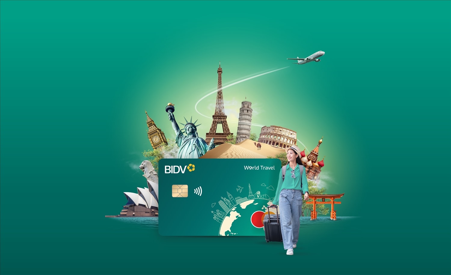 Khám phá thế giới với BIDV Mastercard World Travel. Ảnh: BIDV Khám phá thế giới với BIDV Mastercard World Travel. Ảnh: BIDV