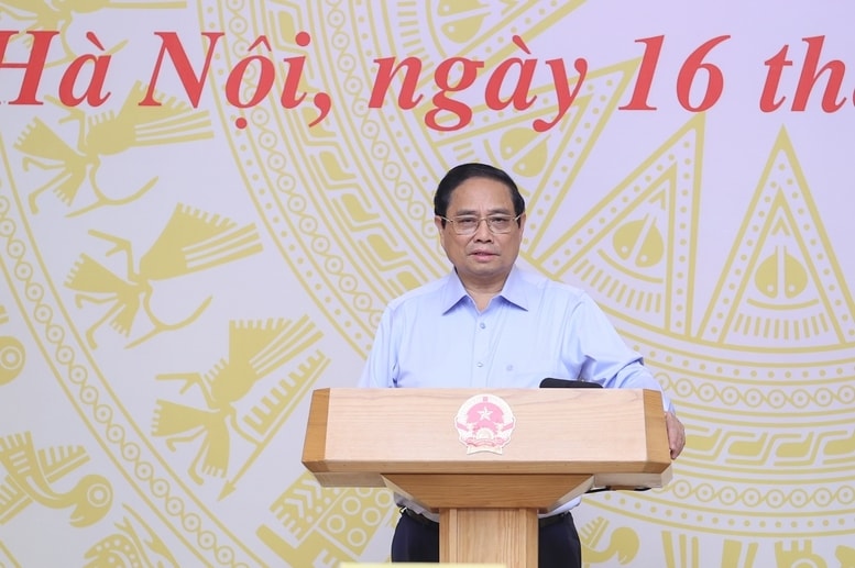 Thủ tướng khái quát 5 kết quả nổi bật về công tác thi đua, khen thưởng từ đầu nhiệm kỳ đến nay - Ảnh: VGP/Nhật Bắc Thủ tướng khái quát 5 kết quả nổi bật về công tác thi đua, khen thưởng từ đầu nhiệm kỳ đến nay - Ảnh: VGP/Nhật Bắc