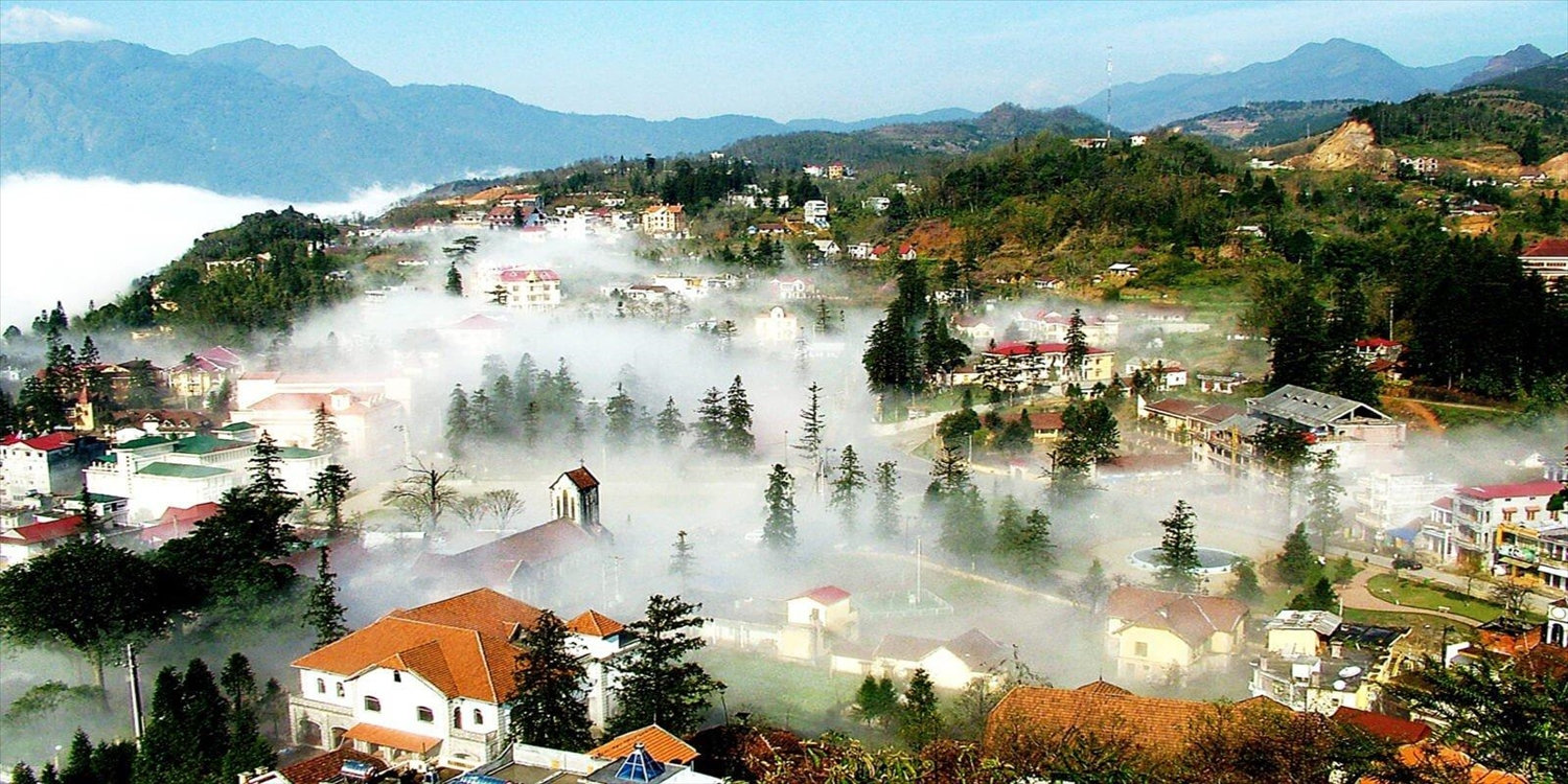 Sapa mờ ảo trong sương Sapa mờ ảo trong sương