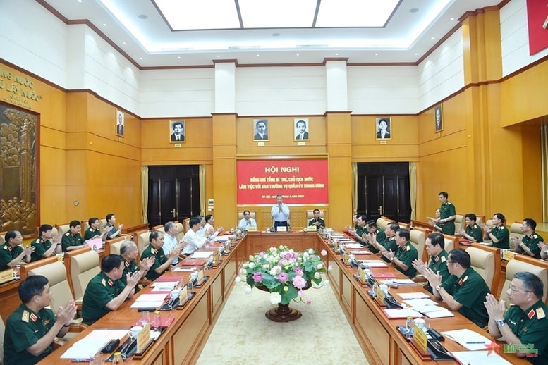 Quang cảnh hội nghị - Ảnh: QĐND Quang cảnh hội nghị - Ảnh: QĐND