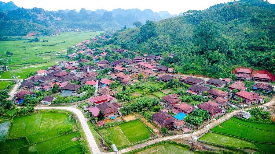 Một góc Làng du lịch cộng đồng xã Hữu Liên Một góc Làng du lịch cộng đồng xã Hữu Liên