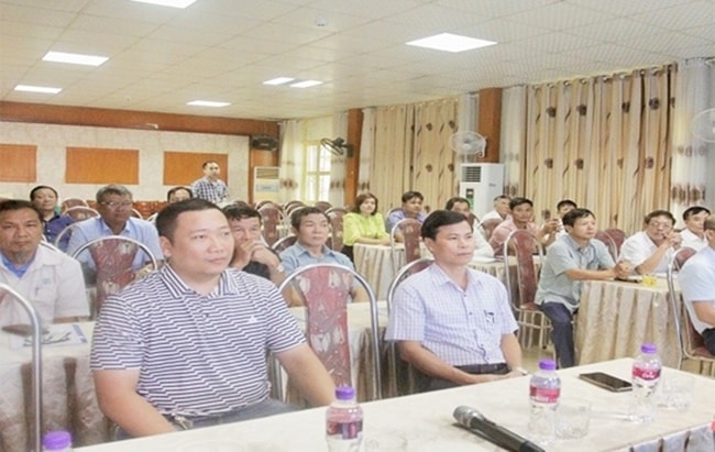 Các đại biểu dự lớp tập huấn Các đại biểu dự lớp tập huấn