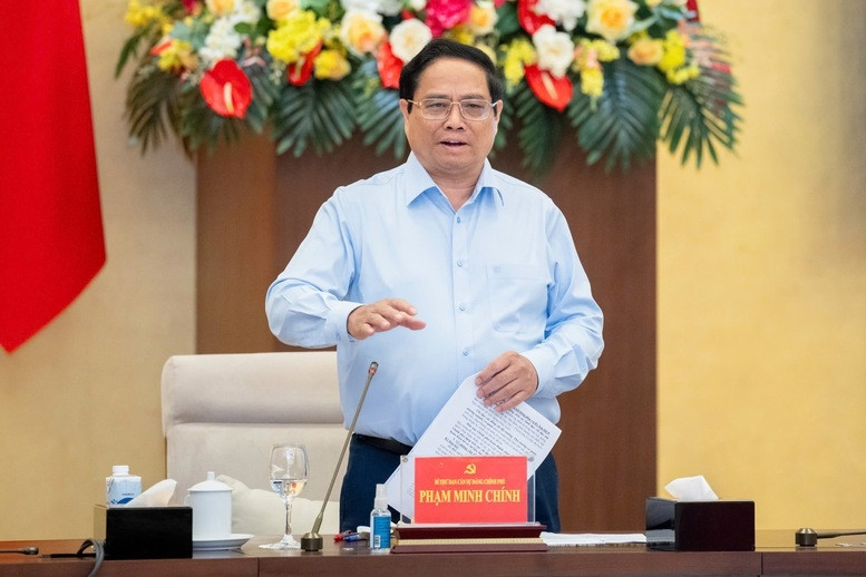Để chuẩn bị tốt cho kỳ họp thứ 8, Thủ tướng Phạm Minh đề nghị, hai bên tăng cường phối hợp ngay từ khâu soạn thảo dự thảo văn bản với tinh thần Để chuẩn bị tốt cho kỳ họp thứ 8, Thủ tướng Phạm Minh đề nghị, hai bên tăng cường phối hợp ngay từ khâu soạn thảo dự thảo văn bản với tinh thần