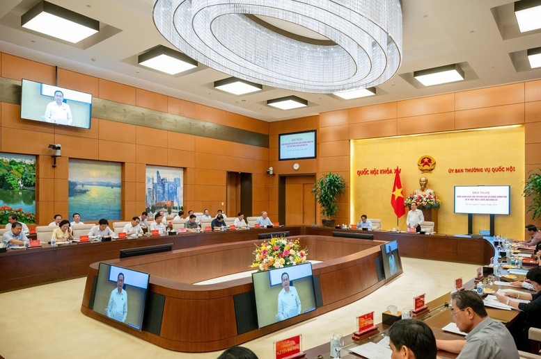 Đảng đoàn Quốc hội và Ban Cán sự đảng Chính phủ tổ chức Hội nghị về kỳ họp thứ 8, Quốc hội khóa XV - Ảnh: VGP/Nhật Bắc Đảng đoàn Quốc hội và Ban Cán sự đảng Chính phủ tổ chức Hội nghị về kỳ họp thứ 8, Quốc hội khóa XV - Ảnh: VGP/Nhật Bắc
