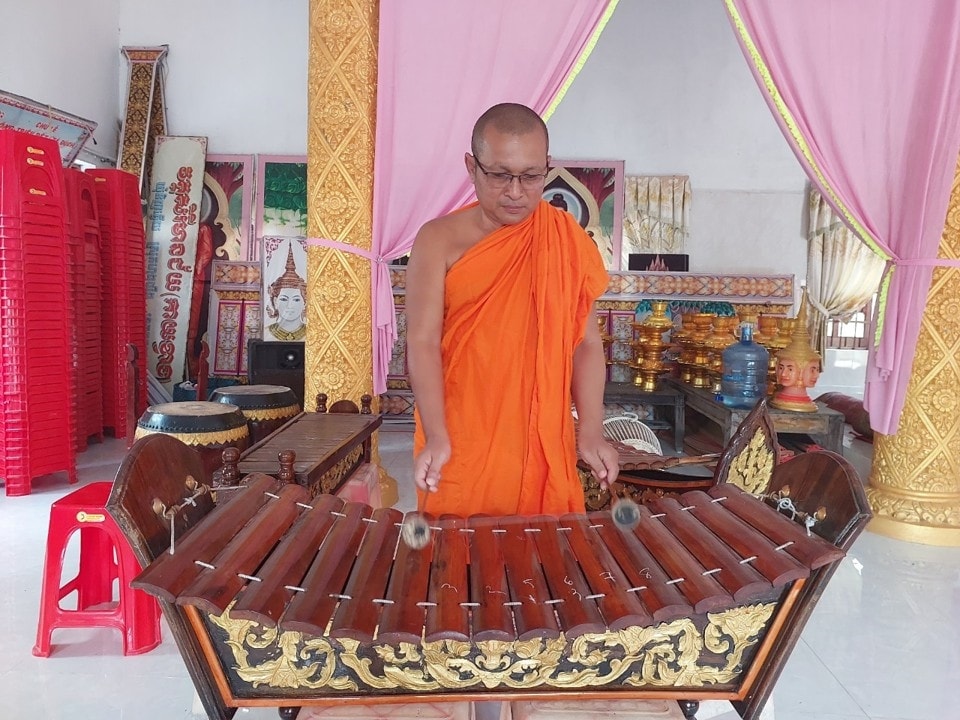 Hầu hết các chùa Khmer trên địa bàn tỉnh Bạc Liêu  điều có dàn nhạc ngũ âm của đồng bào dân tộc Khmer 