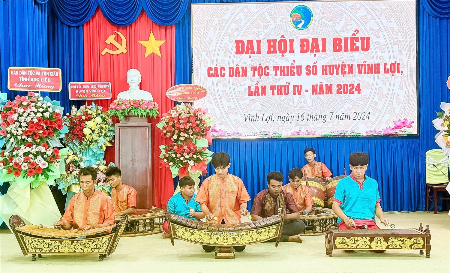 Nhạc ngũ âm của đồng bào dân tộc Khmer luôn có mặt tại các sự kiện quan trọng của  đồng bào dân tộc tỉnh Bạc Liêu 