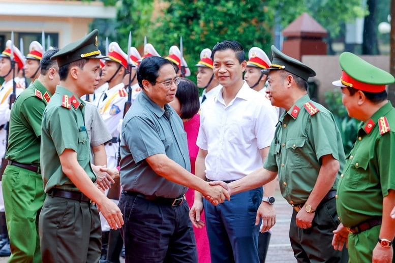 Thủ tướng Phạm Minh Chính đến dự Hội nghị sơ kết 01 năm xây dựng Thủ tướng Phạm Minh Chính đến dự Hội nghị sơ kết 01 năm xây dựng