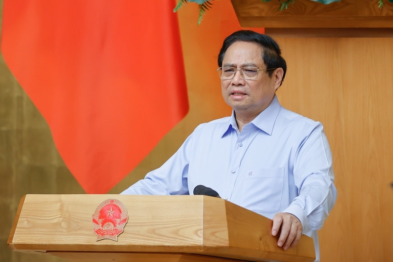 Thủ tướng Phạm Minh Chính: Đề xuất các quy định đột phá để tháo gỡ điểm nghẽn, khơi thông mọi nguồn lực phát triển - Ảnh: VGP/Nhật Bắc