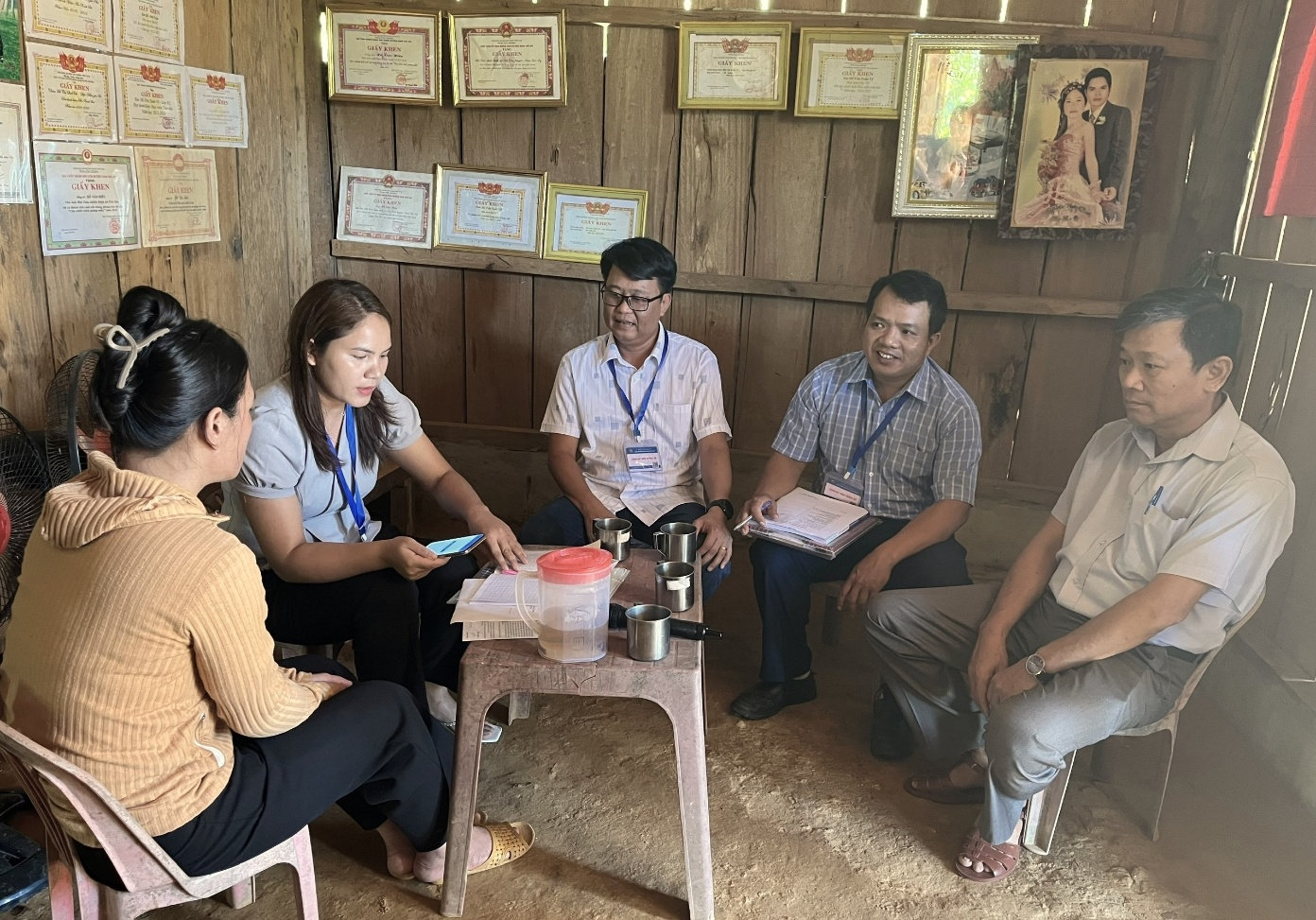 Công tác điều tra thu thập thông tin tại huyện Nam Trà My.