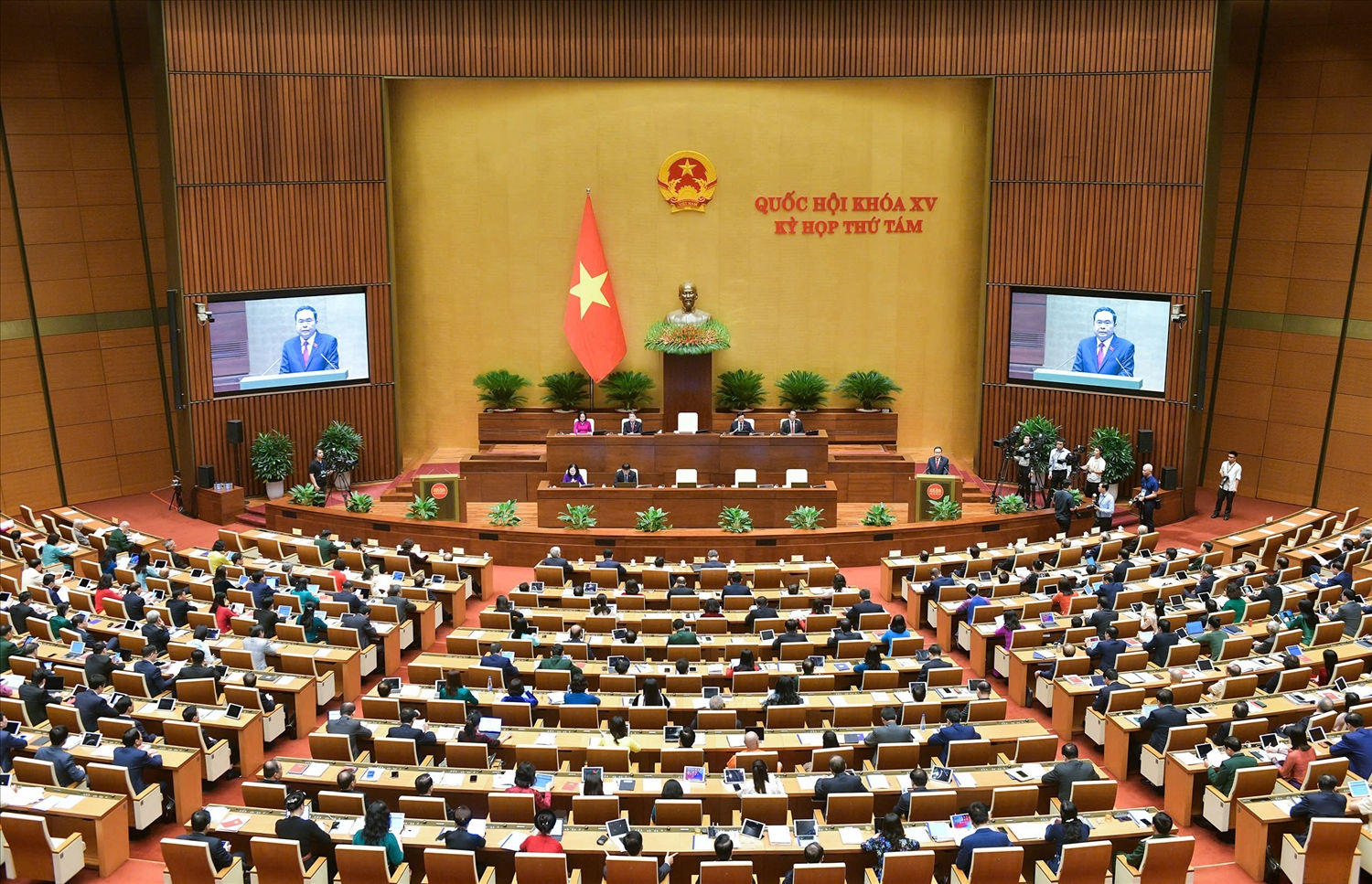 Quang cảnh phiên khai mạc Quang cảnh phiên khai mạc