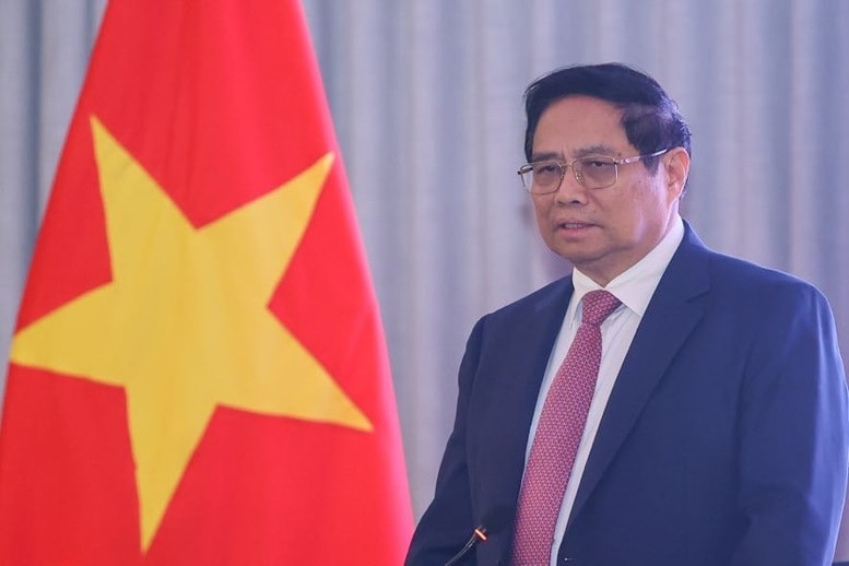 Thủ tướng Phạm Minh Chính cho biết, Đảng, Nhà nước xác định cộng đồng người Việt Nam ở nước ngoài là bộ phận không tách rời của cộng đồng các dân tộc Việt Nam - Ảnh: VGP/Nhật Bắc Thủ tướng Phạm Minh Chính cho biết, Đảng, Nhà nước xác định cộng đồng người Việt Nam ở nước ngoài là bộ phận không tách rời của cộng đồng các dân tộc Việt Nam - Ảnh: VGP/Nhật Bắc