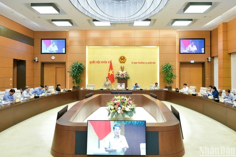 Quang cảnh phiên họp. (Ảnh: DUY LINH) Quang cảnh phiên họp. (Ảnh: DUY LINH)