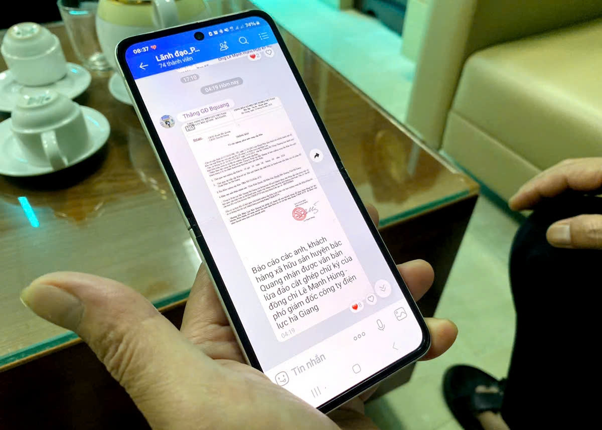 Các đơn vị chức năng của Công ty Điện lực Hà Giang nhanh chóng xác minh và nhận diện các thủ đoạn lừa đảo của kẻ xấu để cảnh báo tới khách hàng.