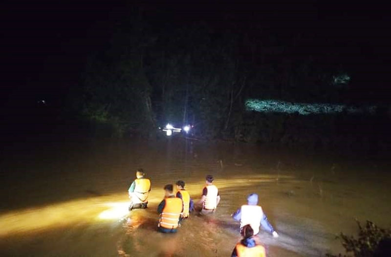 Lực lượng chức năng tìm kiếm ông S.