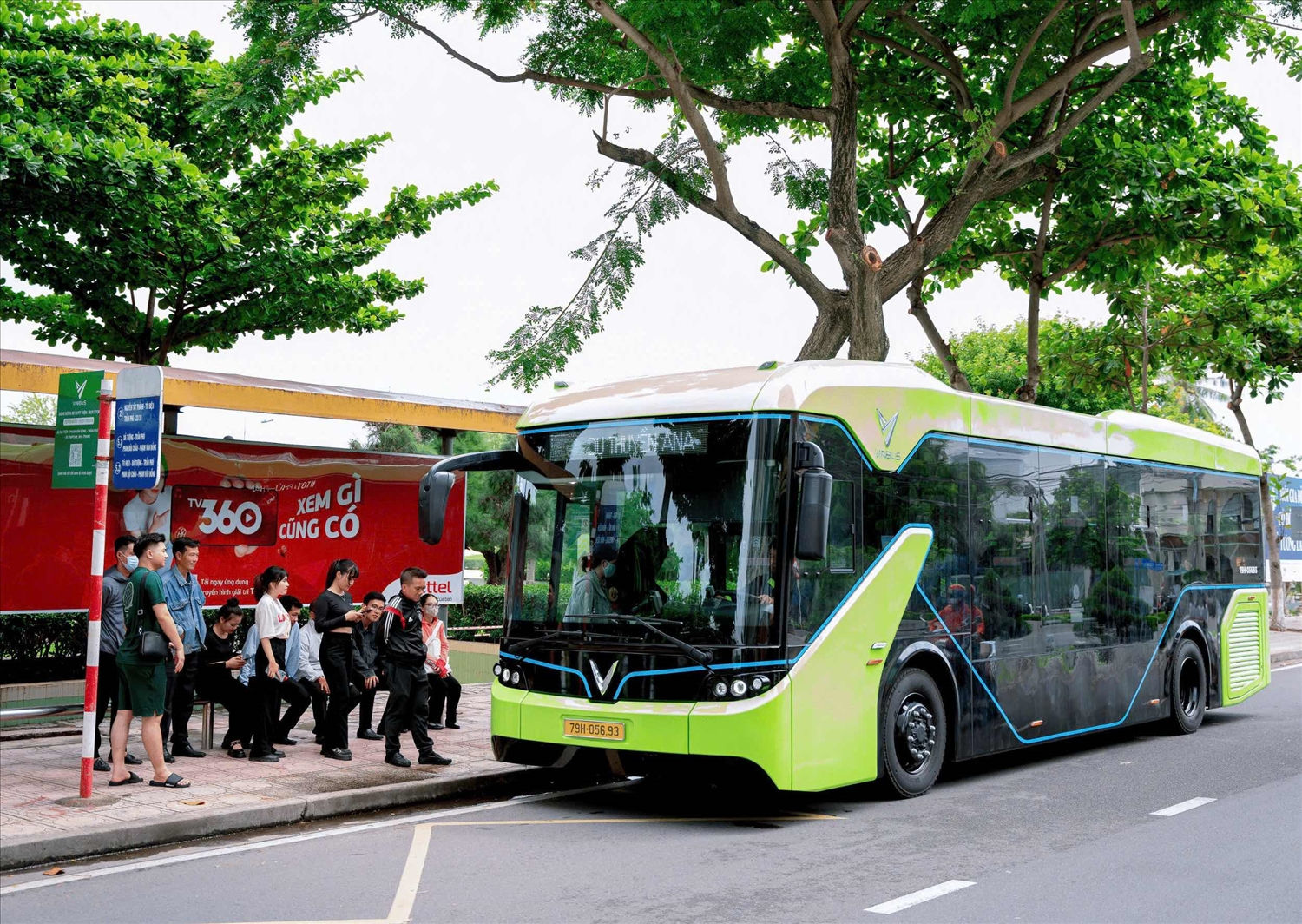 (CĐ BÙI HẠ) VinBus khai trương truyến buýt điện đầu tiên tại Nha Trang 2