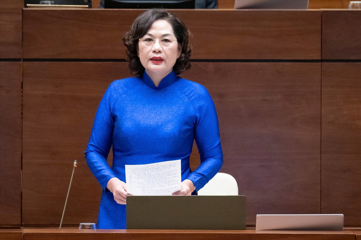 Thống đốc Ngân hàng Nhà nước Nguyễn Thị Hồng
