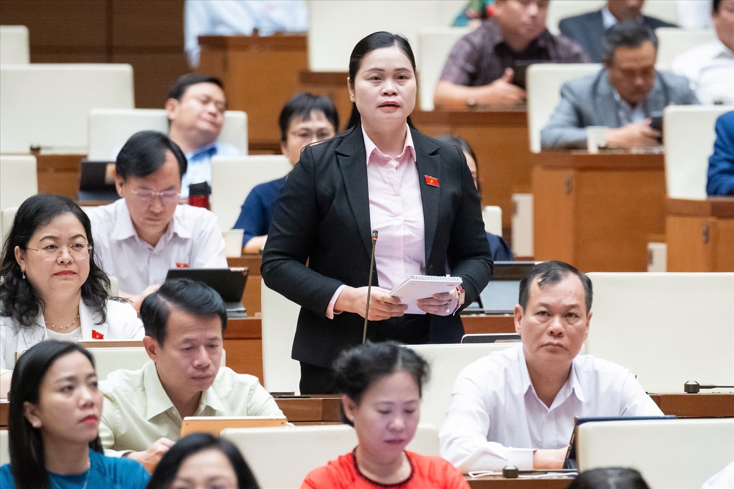 Đại biểu Ma Thị Thúy (Đoàn ĐBQH tỉnh Tuyên Quang)