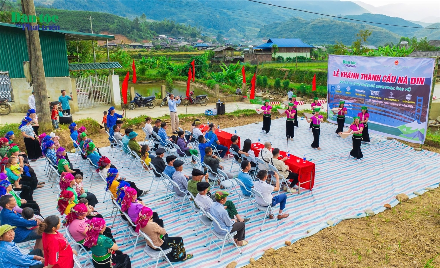 Khánh thành cầu Nà Din – Cây cầu nối những bờ vui