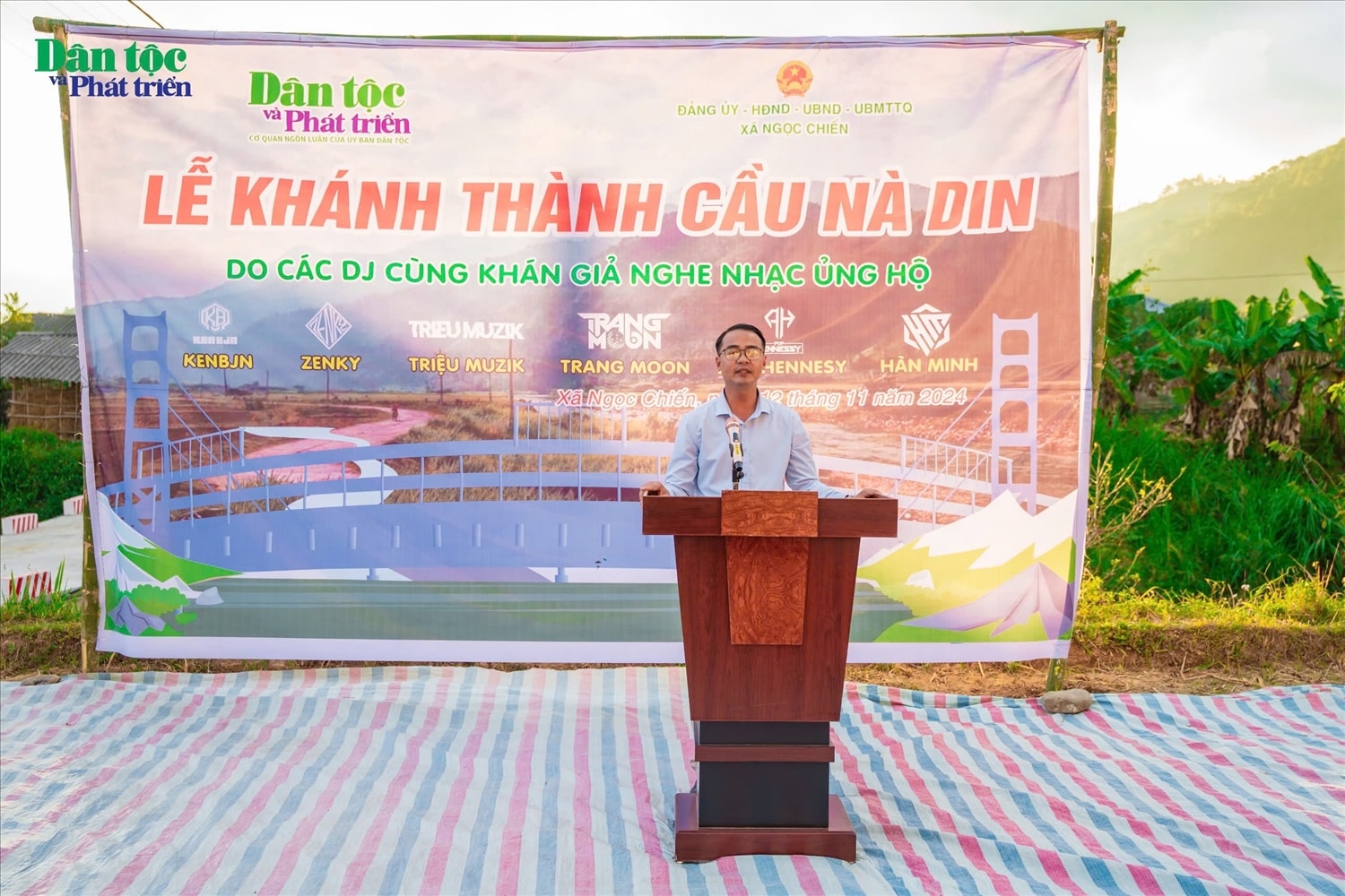 Khánh thành cầu Nà Din – Cây cầu nối những bờ vui 3