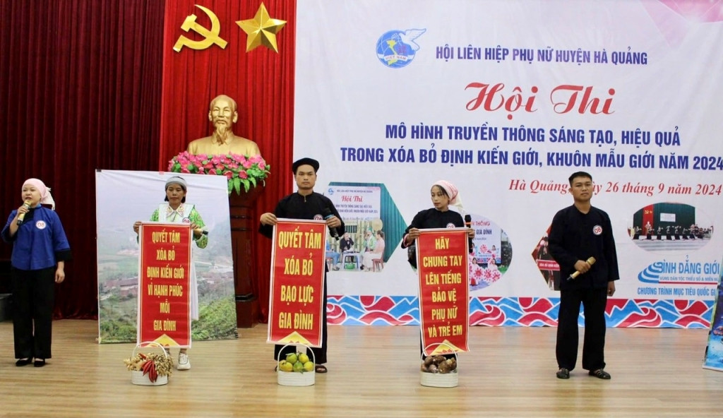 (BCĐ- Tin chuyên đề BDT Cao Bằng) Cao Bằng: Tháng hành động vì BĐG và phòng ngừa, ứng phó với bạo lực trên cơ sở giới năm 2024 1