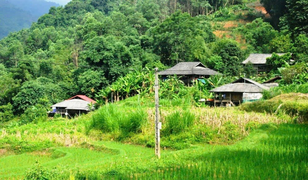 Thôn Khâu Đấng, xã Bộc Bố, huyện Pác Nặm là một trong những điểm du lịch được đầu tư từ nguồn vốn Dự án 6, Chương trình MTQG 1719.