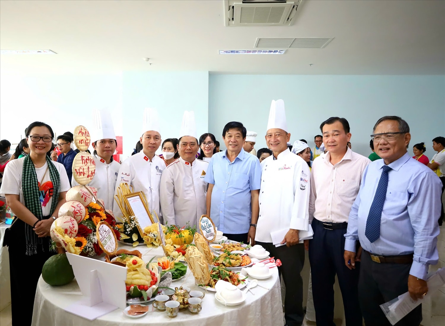 Hội thi ẩm thực chế biến từ tàu hũ ky góp phần tôn vinh và phát huy những giá trị văn hóa vật chất và tinh thần của nghề truyền thống làm tàu hũ ky Mỹ Hòa Hội thi ẩm thực chế biến từ tàu hũ ky góp phần tôn vinh và phát huy những giá trị văn hóa vật chất và tinh thần của nghề truyền thống làm tàu hũ ky Mỹ Hòa