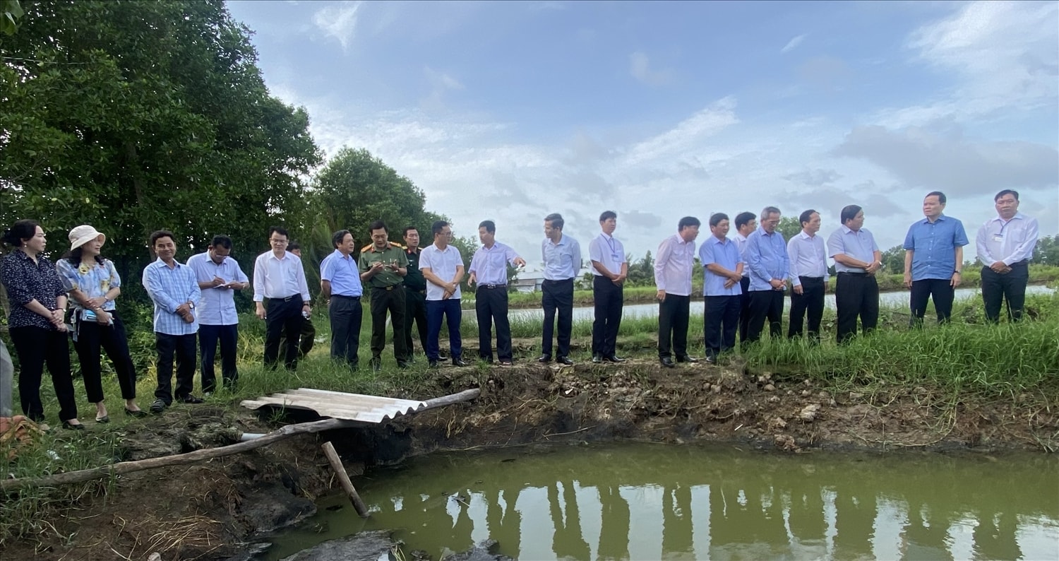 Lãnh đạo Trung ương và địa phương tham quan những mô hình sinh kế thuộc Chương trình MTQG 1719 trên địa bàn tỉnh Bạc Liêu Lãnh đạo Trung ương và địa phương tham quan những mô hình sinh kế thuộc Chương trình MTQG 1719 trên địa bàn tỉnh Bạc Liêu