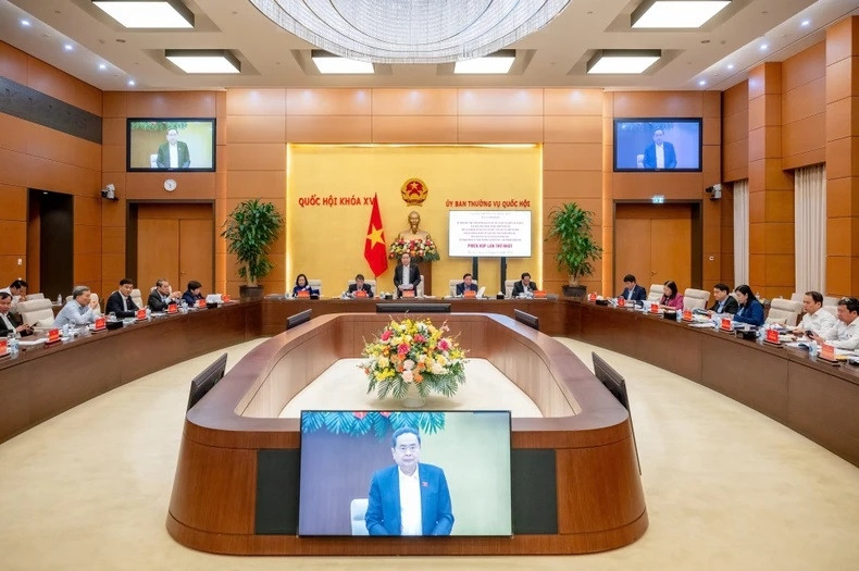 Quang cảnh phiên họp tại Nhà Quốc hội