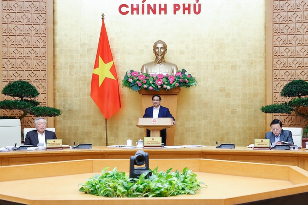 Thủ tướng đề nghị cần thay đổi tư duy làm luật theo hướng: Vừa quản lý được, vừa thông thoáng, khơi thông và huy động mọi nguồn lực để phát triển đất nước - Ảnh: VGP/Nhật Bắc Thủ tướng đề nghị cần thay đổi tư duy làm luật theo hướng: Vừa quản lý được, vừa thông thoáng, khơi thông và huy động mọi nguồn lực để phát triển đất nước - Ảnh: VGP/Nhật Bắc