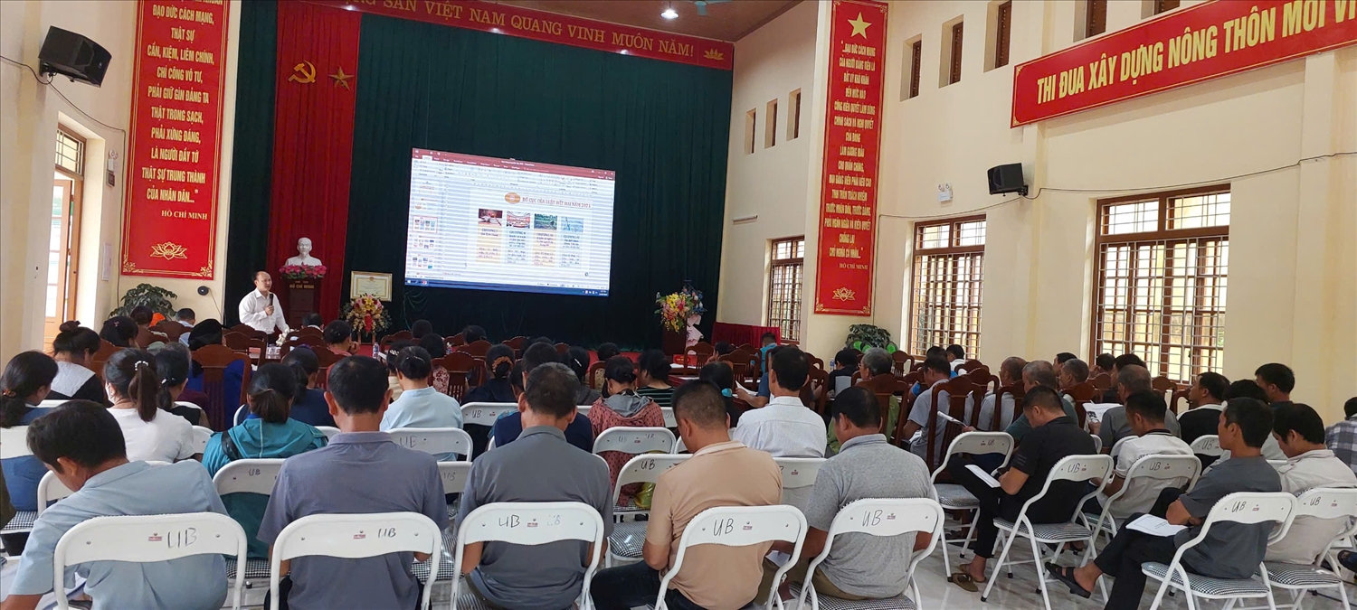 Huyện Chi Lăng (Lạng Sơn) đẩy mạnh công tác tuyên truyền, phổ biến giáo dục pháp luật