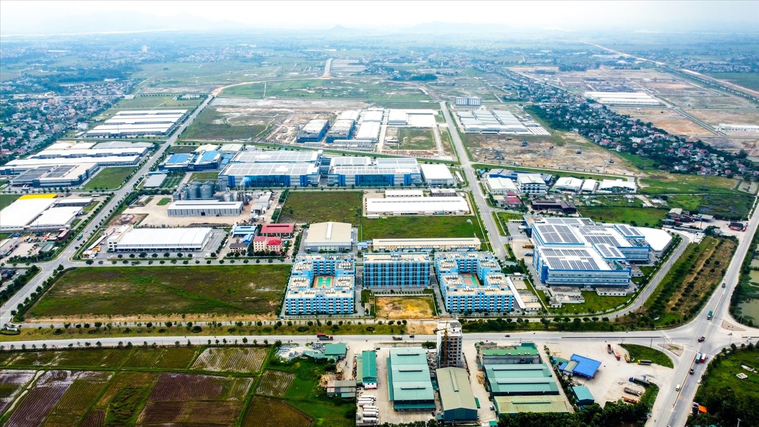 Một góc KCN Visip Nghệ An
