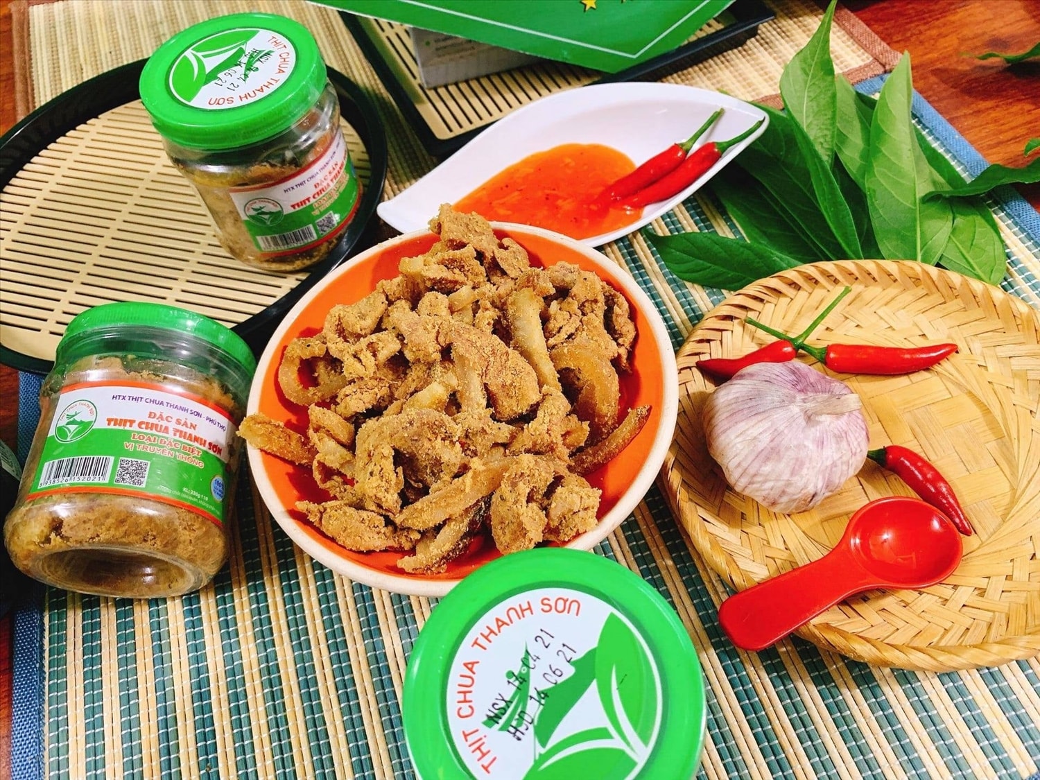 Đặc sản thịt chua Thanh Sơn (Phú Thọ)