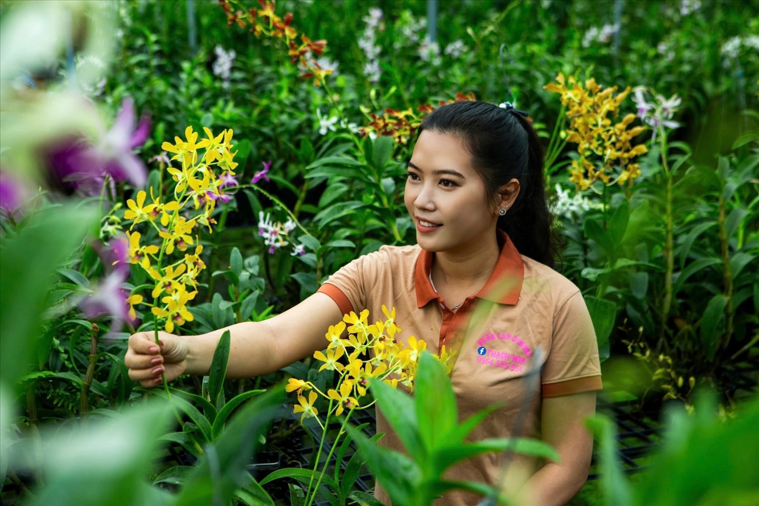Thạch Thị Kim Hoa được được người dân trong vùng gọi là 