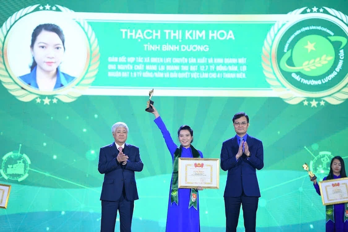 Thạch Thị Kim Hoa vinh dự được nhận giải thưởng Lương Định Của năm 2024