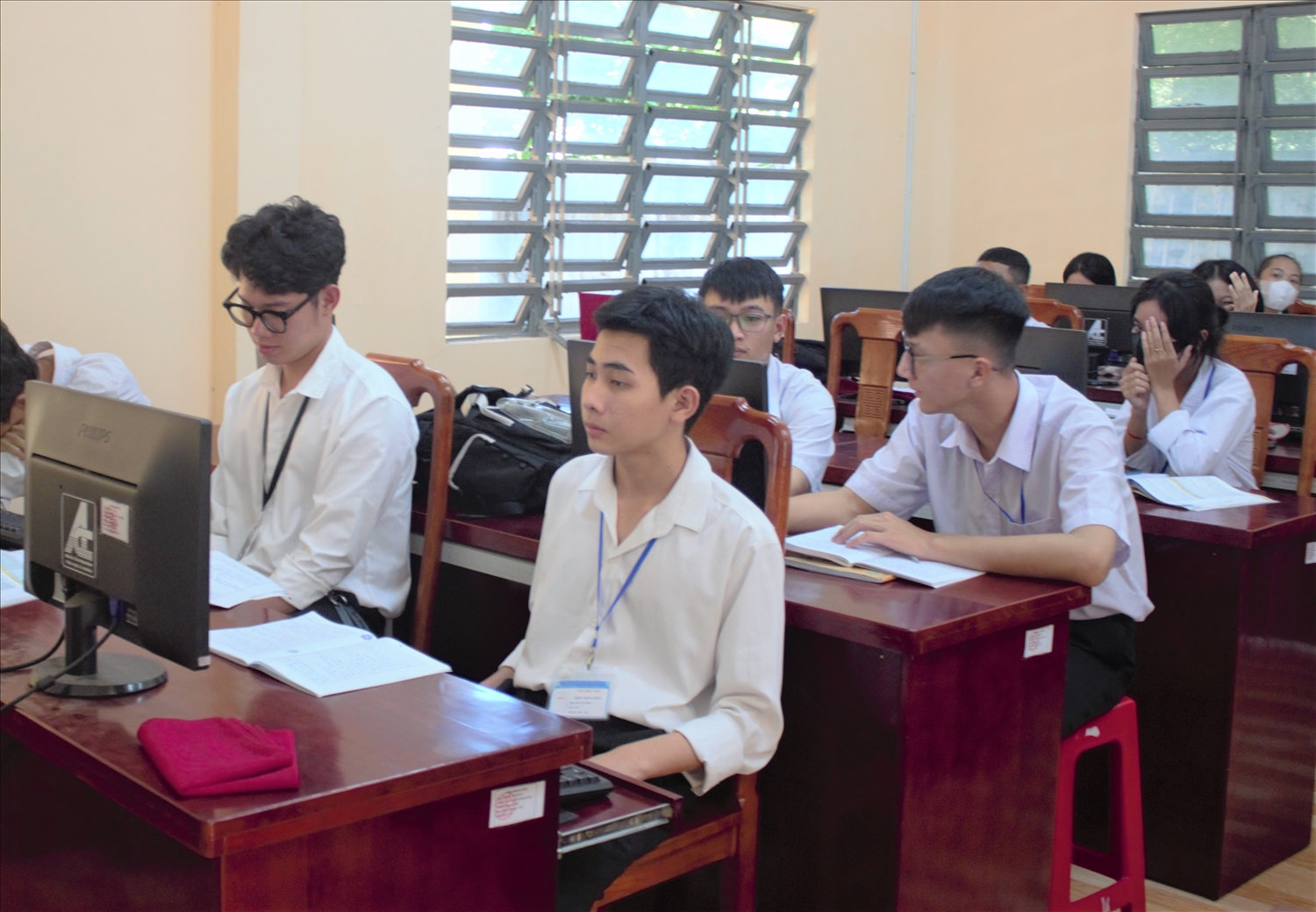 Tận dụng nguồn vốn đến từ Tiểu dự án 3 - Dự án 5 thuộc Chương trình MTQG 1719, thị xã Vĩnh Châu đã chú trọng đầu tư nâng cao chất  lượng giáo dục nghề nghiệp