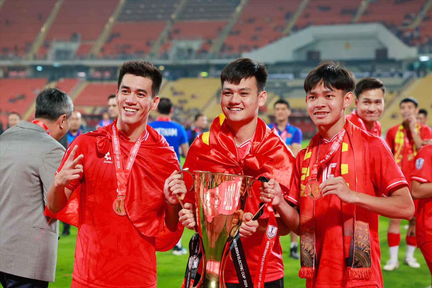 Đội tuyển Việt Nam có bước tiến lớn trên bảng xếp hạng FIFA (Ảnh IT)