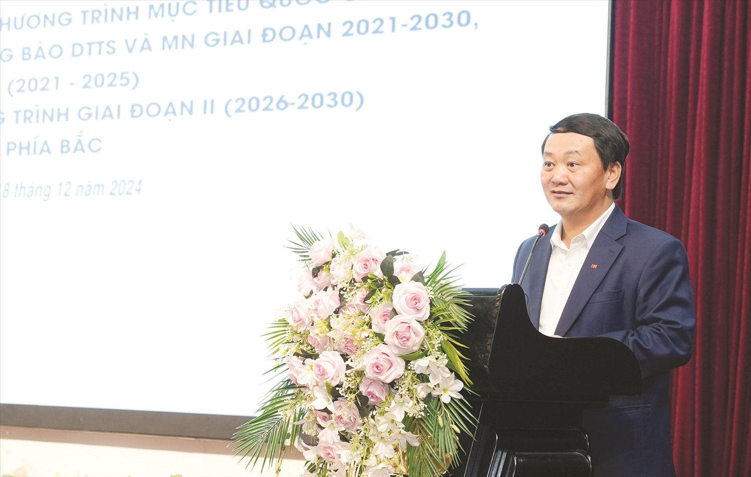 Bộ trưởng,  Chủ nhiệm Ủy ban Dân tộc Hầu A Lềnh cho rằng: Chương trình MTQG 1719 giai đoạn 2026 - 2030 phải tiếp tục giải quyết dứt điểm những vấn đề căn cơ nhất, khó khăn nhất của vùng đồng bào DTTS và miền núi