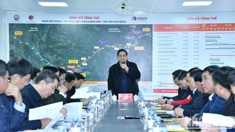 Quang cảnh cuộc họp. (Ảnh: THANH GIANG) Quang cảnh cuộc họp. (Ảnh: THANH GIANG)