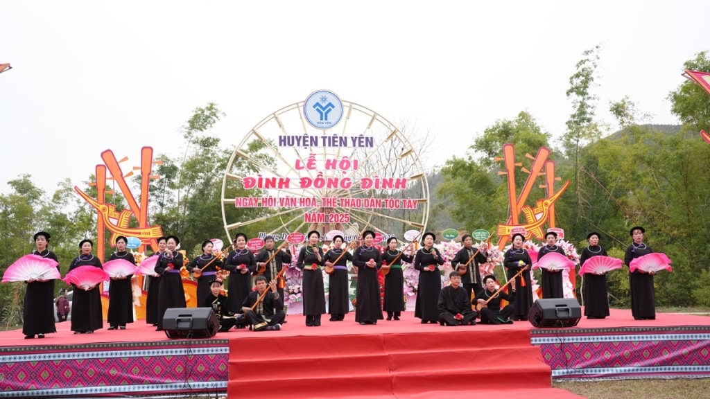 Lễ hội đình Đồng Đình và Ngày hội Văn hóa thể thao dân tộc Tày huyện Tiên Yên năm 2025 Lễ hội đình Đồng Đình và Ngày hội Văn hóa thể thao dân tộc Tày huyện Tiên Yên năm 2025