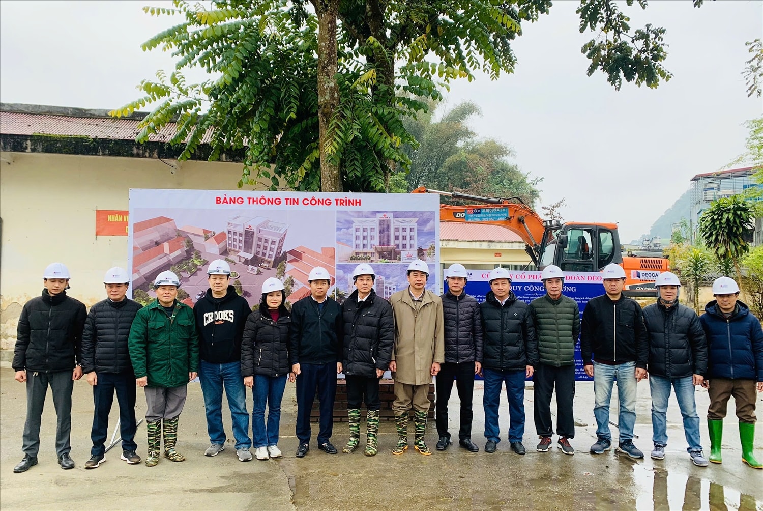 Lễ khởi công công trình Khoa khám bệnh và điều trị, Bệnh viện Đa khoa huyện Quản Bạ